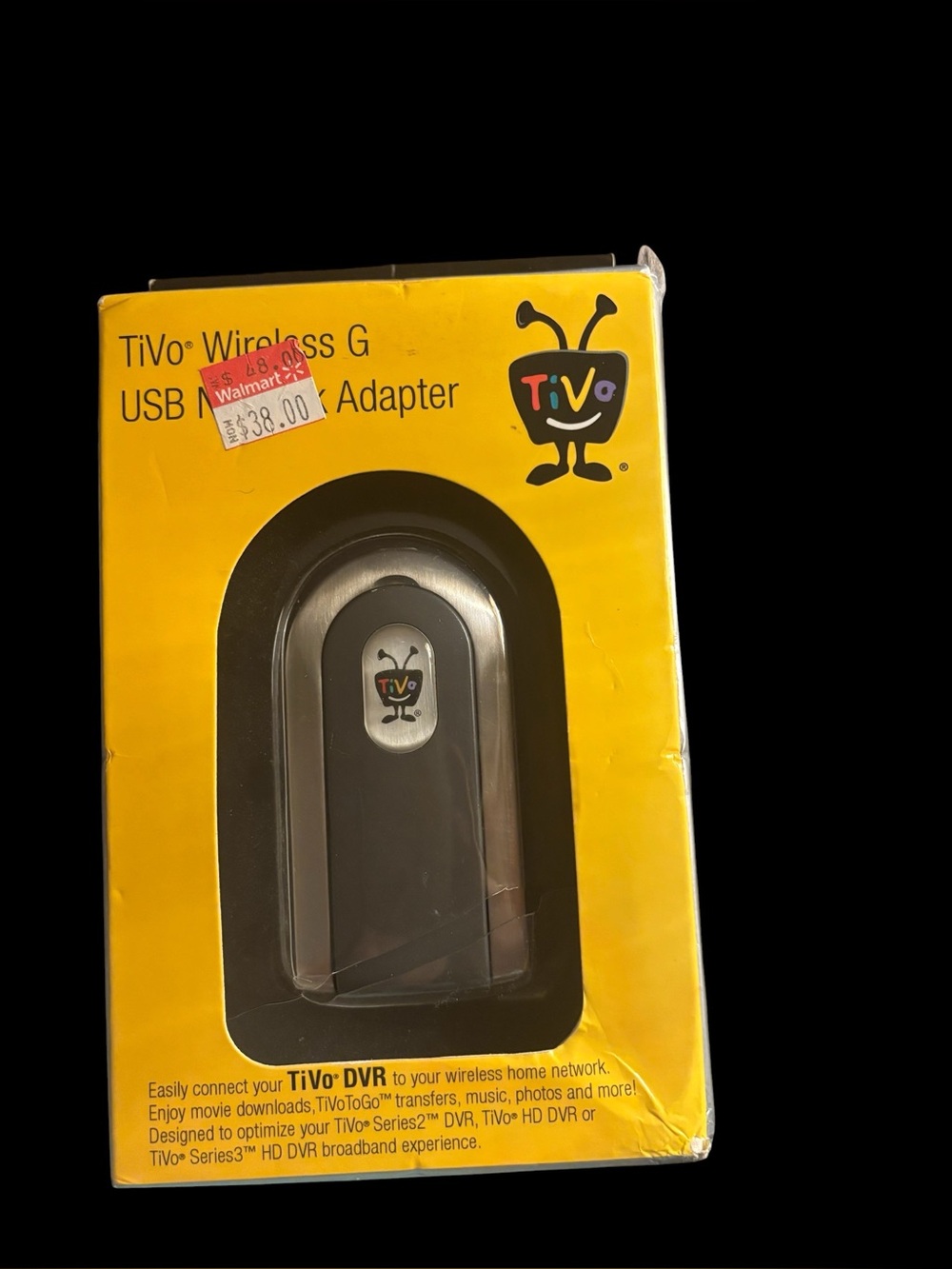 TiVo Wireless G USB Network Adapter. New- open box